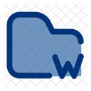 Word folder  Icon