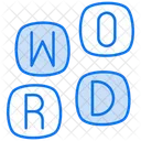 Word Game Vocabulary Fun Learning Icon