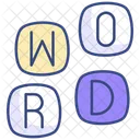 Word Game Vocabulary Fun Learning Icon