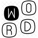 Word Game Vocabulary Fun Learning Icon