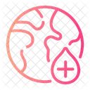Word Blood Donation Icon