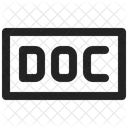 Word Document File Format Icon