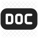 Word Document File Format Icon