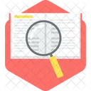 Word Search Magnifier Icon
