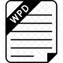 Wordperfect document  Icône