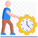 Work On Time Deadline Icon