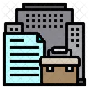 Briefcase Building File Icon