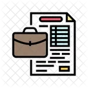 Work Document File Icon
