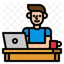 Freelance User Programmer Icon