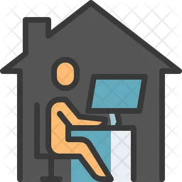 Work At Home  Icon