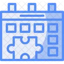 Work Calendar Schedule Organization Icon