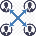 Work Cooperation Business Cooperate Icon