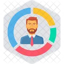Work Cycle Business Circle Icon