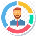 Work Cycle Business Circle Icon