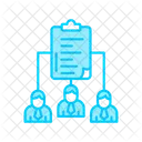 Work distribution  Icon