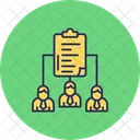 Work distribution  Icon