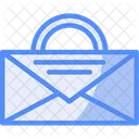 Work Email Digital Correspondence Electronic Mail Icon