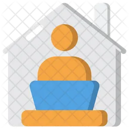 Work From Home  Icon