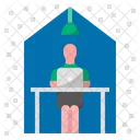 Avoid Pm Pm Work From Home Icon
