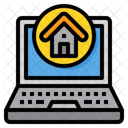 Work From Home  Icon