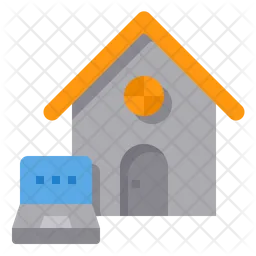 Work From Home  Icon