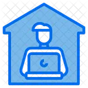 House Work Stay At Home Icon
