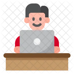 Work From Home  Icon