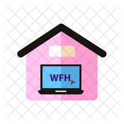 Work From Home  Icon