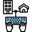 Internet Keyboard Network Icon