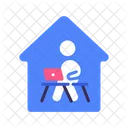Work Home Quarantine Icon