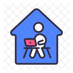 Work from home  Icon