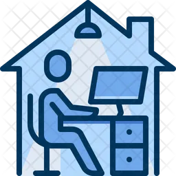 Work From Home  Icon