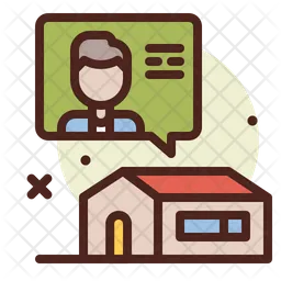 Work From Home  Icon