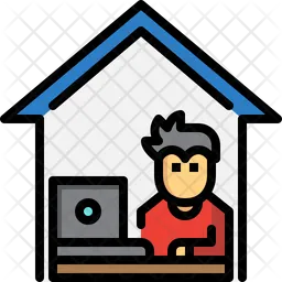 Work from home  Icon