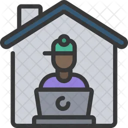 Work From Home  Icon