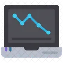 Online Loss Chart  Icon