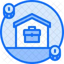 Work From Home Remote Work Briefcase Icon