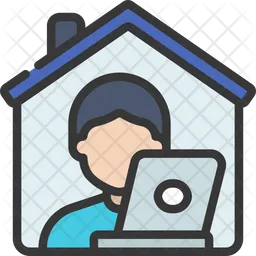 Work From Home  Icon