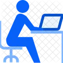 Work From Home Working From Home Freelancer Icon