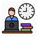 Work Working Time Management Icon