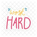Work hard  Icon