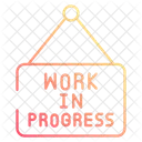 Work In Progress Construction Under Construction Icon