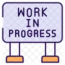 Work In Progress Construction Under Construction Icon
