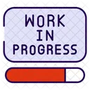 Work In Progress Construction Under Construction Icon