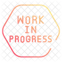 Work In Progress Construction Under Construction Icon