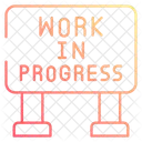 Work In Progress Construction Under Construction Icon