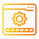Work In Progress Website Settings Icon