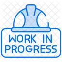 Work In Progress Construction Under Construction Icon