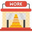 Work In Progress Construction Project Icon