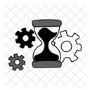 Black Monochrome Work In Progress Illustration Work In Progress Construction Symbol